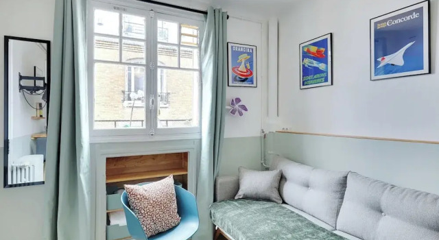 Cozy Studio 2P - Sacre Coeur - Batignolles, Забронировать Апартаменты/квартира Апартаменты Парижа, рядом с Пон-Кардинет, Апартаменты/квартира
