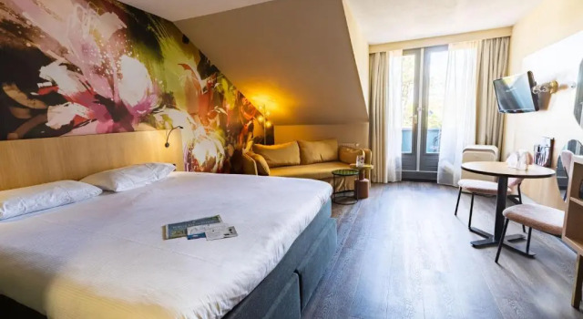 Двухместный номер Luxury Fletcher Hotel-Restaurant Klein Zwitserland