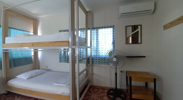 Кровать в общем номере Bermejo Hostel