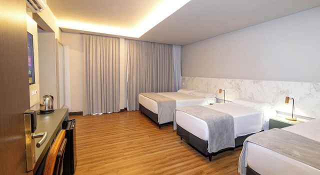 Четырёхместный номер Standard Ingleses Park Hotel