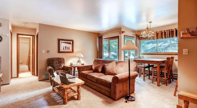 Номер Standard c 1 комнатой 1 Bedroom Condo in Keystone - West Keystone
