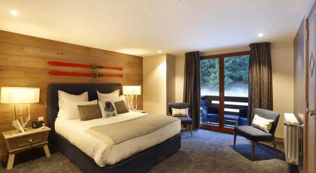 Номер Deluxe La Mainaz Hôtel Restaurant Genève - Gex - Mijoux