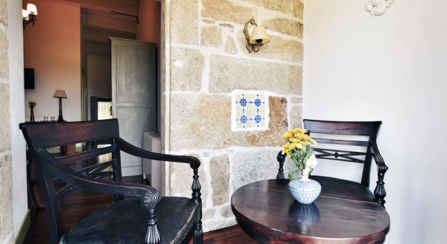 Двухместный номер Superior с балконом Quinta de San Amaro Rias Baixas