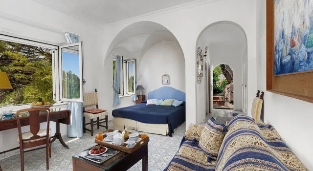 Villa Polifemo, Boek Villa Hotels in Eiland Capri met zwembad, Zwembad
