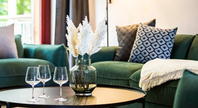Апартаменты Kreidefelsen mit Ostseeblick & Golfplatz Haus Fore 302