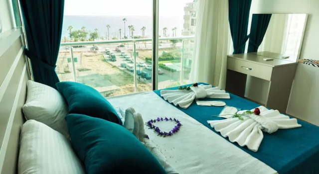 Номер Standard с красивым видом из окна Yelken Apart Hotel