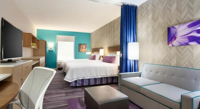 Четырёхместный люкс Home2 Suites by Hilton West Monroe