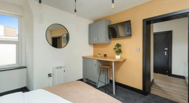 OnPoint-MODERN Studio Apt City Centre F3, Забронировать Отель Дерби Дербишир