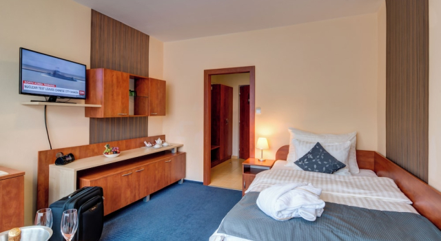 Одноместный номер Deluxe с видом на город LC Hotel Ostrava