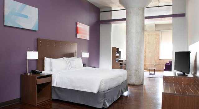 Двухместный люкс Executive Fairfield Inn & Suites by Marriott Dallas Downtown