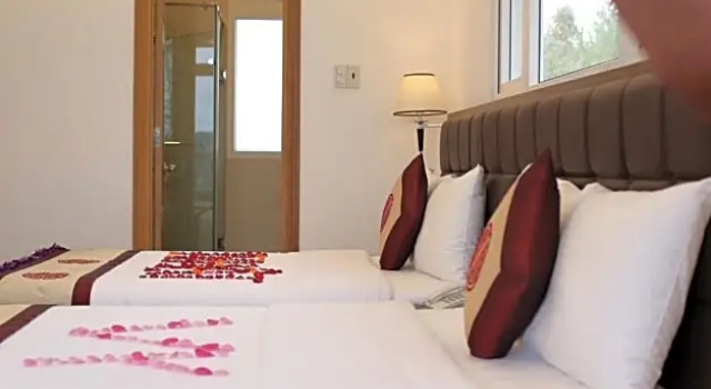 Двухместный номер Deluxe с балконом Nhat Vy Hotel