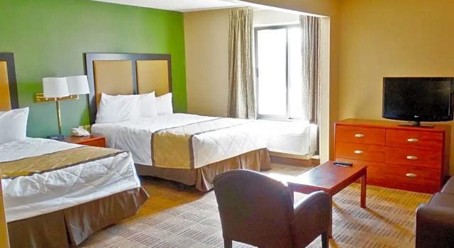 Четырёхместная студия Extended Stay America Suites - Chicago - Lombard - Yorktown Center