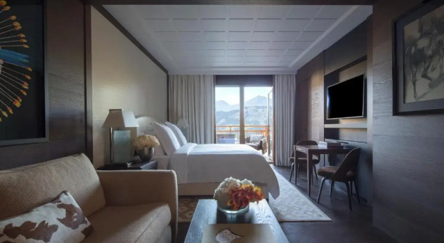 Двухместный полулюкс Отель Four Seasons Hotel Megeve
