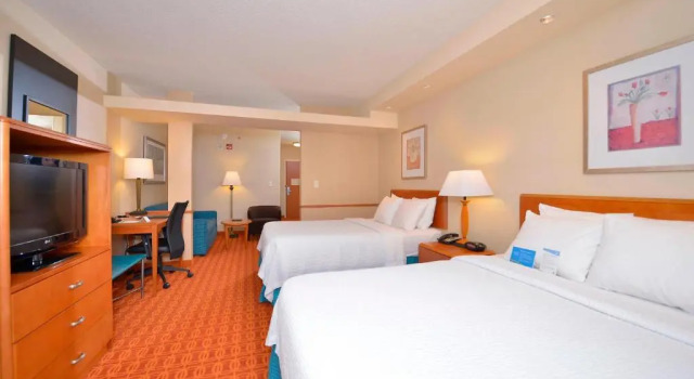 Четырёхместная студия Fairfield Inn and Suites by Marriott Williamsport