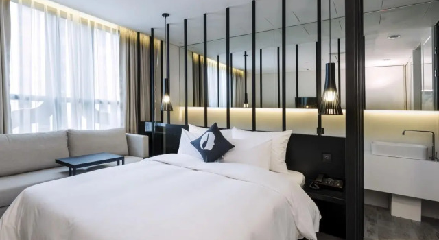 Двухместный семейный номер Deluxe Hotel The Designers Dongdaemun
