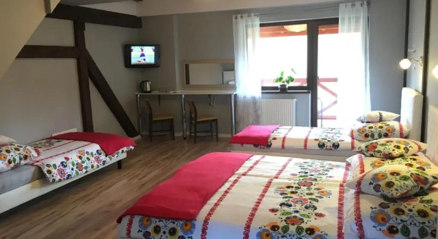 Четырёхместный номер Standard Zajazd Stodoła sauna w cenie