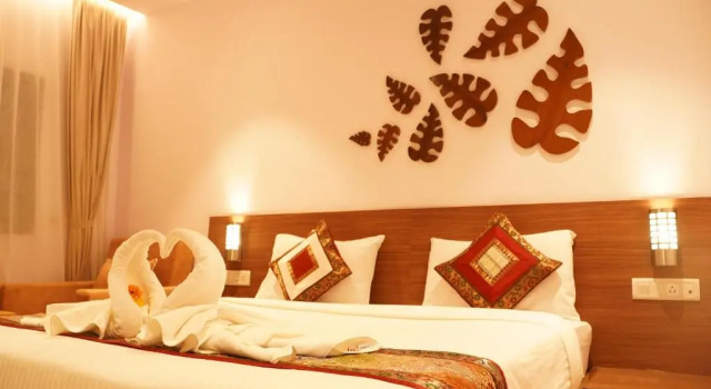 Номер Deluxe OYO 10323 Hotel Gorbandh
