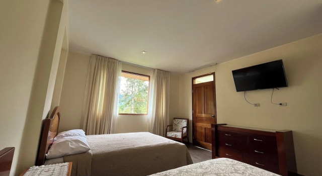 Четырёхместный номер Comfort с видом на сад Casa Oxapampa