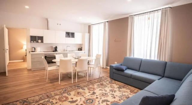 Апартаменты Пентхаус с красивым видом из окна Grand Hotel Duchi dAosta Apartments