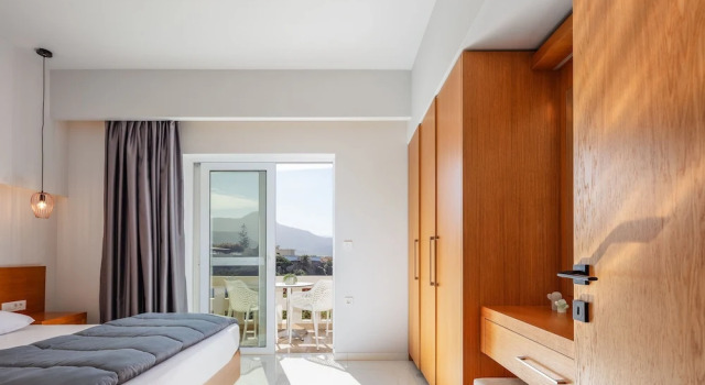Апартаменты Цокольный этаж c 1 комнатой с балконом Falasarna Bay