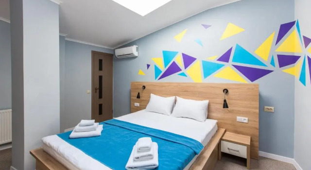 Economy Doppel Zimmer Blum Hotel