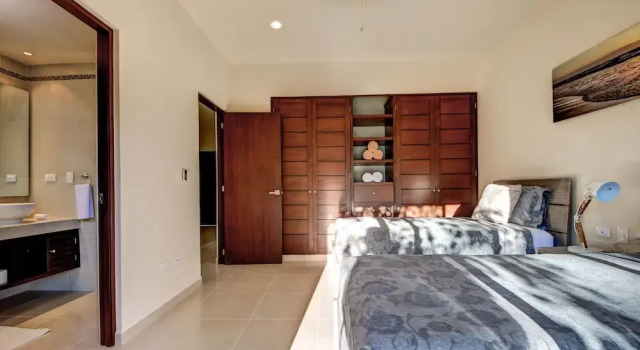 Honey 2 BRM sleeps 4 balcony, Rezervasyon Daire Tulum havuzlu oteller, Yüzme Havuzu