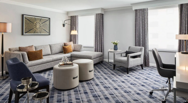 Двухместный люкс c 1 комнатой JW Marriott Washington, DC