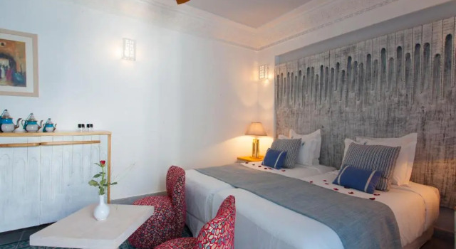 Семейный люкс Deluxe Riad Le Perroquet Bleu Suites & Spa