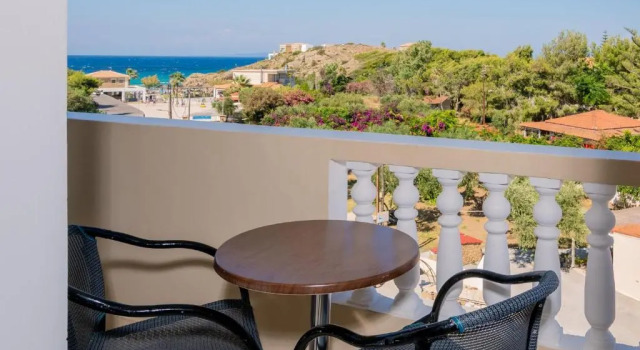 Двухместный номер Standard с видом на море Sea View Suites & Holiday Homes - Plaka Beach Resort