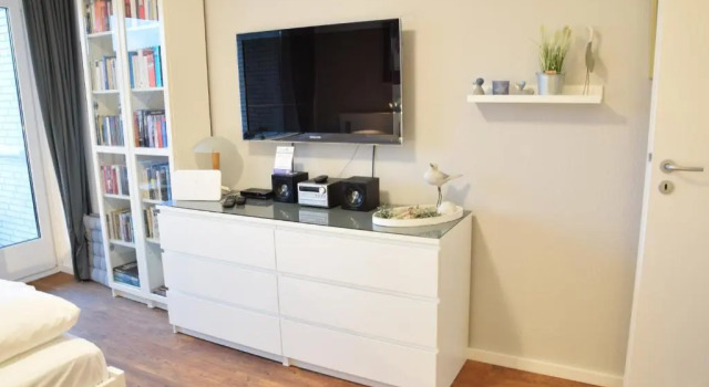 Апартаменты Helle, 1- Zimmer Appartement mit Doppelbett