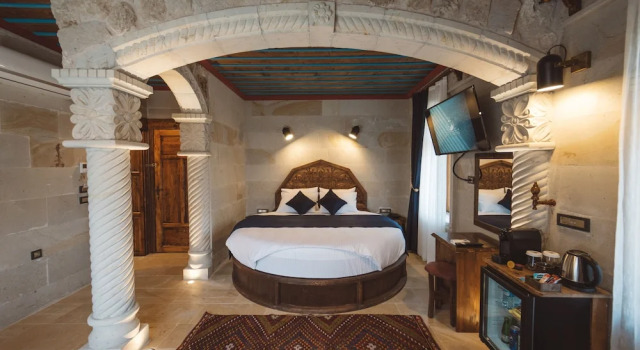 Люкс Deluxe с видом на сад Бутик-отель Leda Stone House Cappadocia