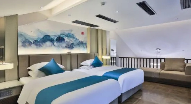 Люкс Deluxe Diaoyu Island Resort Qiandao Lake