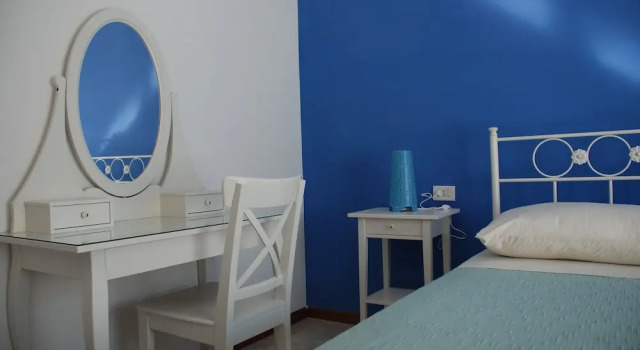 Номер Standard с 2 комнатами с балконом и с видом на море Cala Chiara B&B