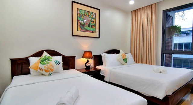 Двухместный номер Deluxe с балконом Coral Hotel Phu Quoc