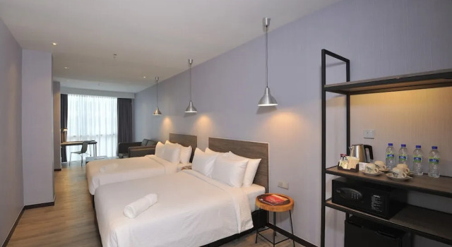Standardní Čtyřlůžkový pokoj Urban H Hotel