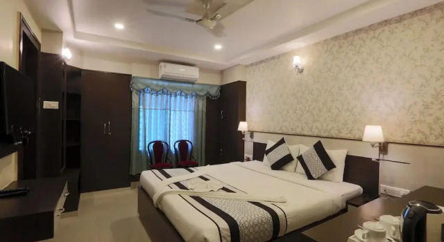 Deluxe chambre Hotel Blue Bird, Nagaon