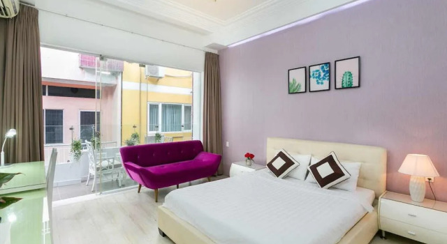 Yuri SaiGon Service Aparment, Забронировать Отель Отели Хошимина 3 звезды, рядом с Торговый центр Tax, 3*