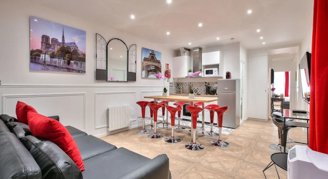 81 - Paris Luxe Sebastopol, Забронировать Апартаменты/квартира 2-й округ: Биржа Париж, рядом с Станция метро Rambuteau
