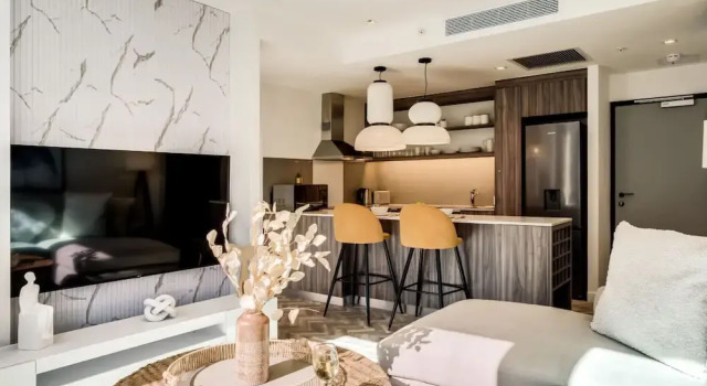 Апартаменты Contemporary Comfort at City Suite 905
