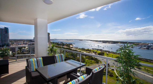 Двухместный номер Standard с 2 комнатами с видом на океан Brighton on Broadwater Shores