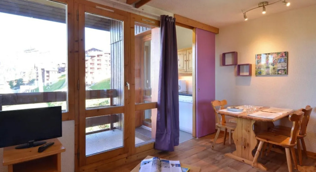 Belle Plagne Studio on the Resort Center for 4 People of 28 mÂ² Be640, Prenota Resort Belle Plagne 
