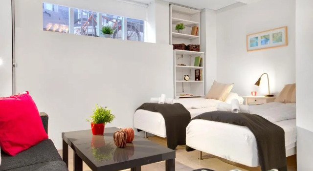 Студия Цокольный этаж Alfreds Apartments