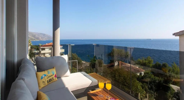 Апартаменты Superior с 2 комнатами с видом на море Apartments Aqua