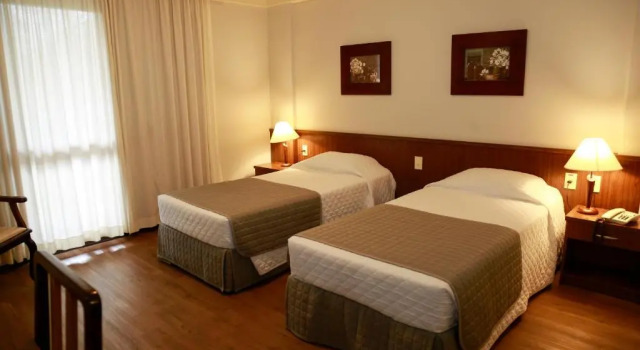Двухместный номер Deluxe с балконом Timbó Park Hotel