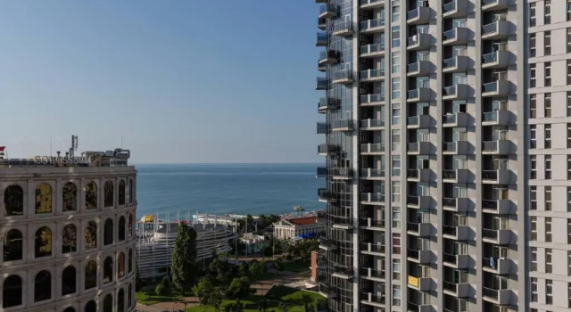 Seaside Studio Apt Balcony in Batumi Center, Book Hotel Batumi 