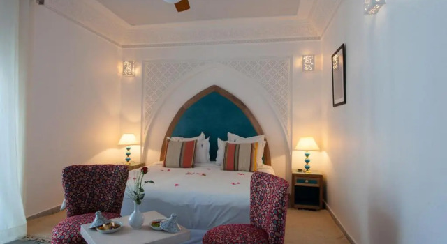 Номер Standard Riad Le Perroquet Bleu Suites & Spa
