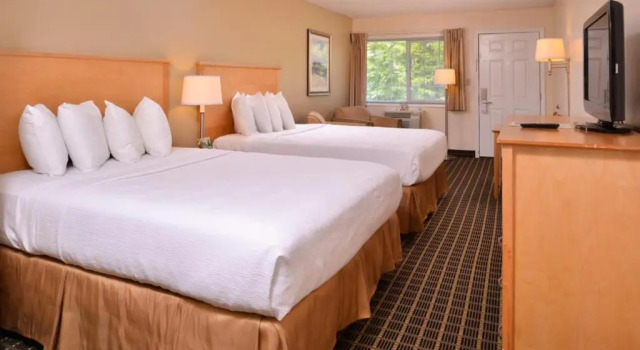 Четырёхместный номер Standard Campus Inn & Suites Eugene Downtown