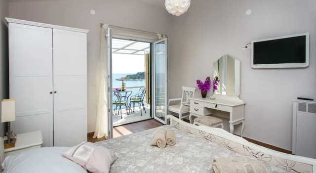 Апартаменты с 2 комнатами с балконом Apartments Villa Mirjana