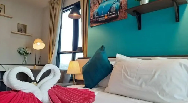 Семейный номер Standard с 2 комнатами с видом на город The Base Central Pattaya by WWC