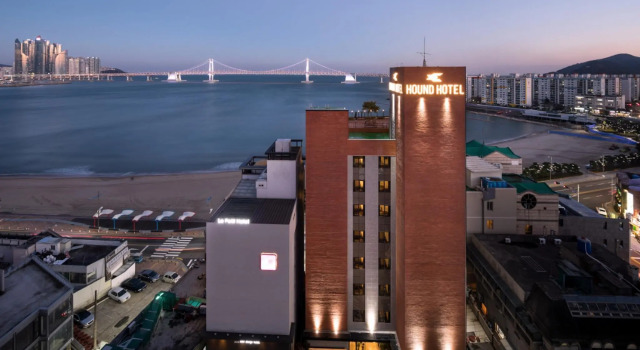 Standard dublă cameră cu vedere la ocean Hound Hotel Gwangan